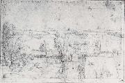 Albrecht Durer The Wire-Drawing Mill on the pegnita oil painting